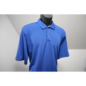 RLX Ralph Lauren Golf Polo Striped Dry Fitting Golf Shirt Mens Size XL